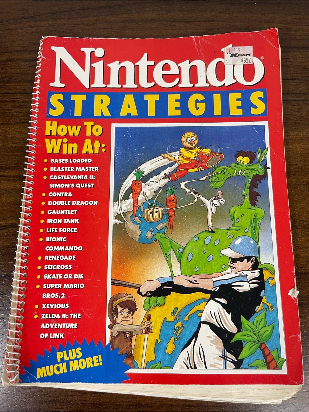 Vintage Nintendo Strategies Book Guide 1989 How to Win 276